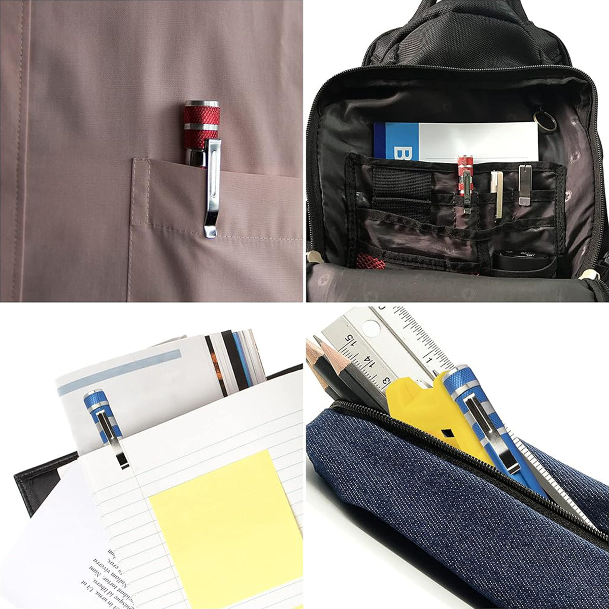 Serplex 2pcs Precision Screwdriver Tool Pens with 8pcs Screwdriver Bits Heavy Duty Aluminum Alloy Screwdriver Tool with Intergrated Bit Storage Bin Portable Pocket Screwdriver Pen with Clip Serplex 2pcs Precision Screwdriver Tool Pens with 8pcs Screwdriver Bits Heavy Duty Aluminum Alloy Screwdriver Tool with Intergrated Bit Storage Bin Portable Pocket Screwdriver Pen with Clip